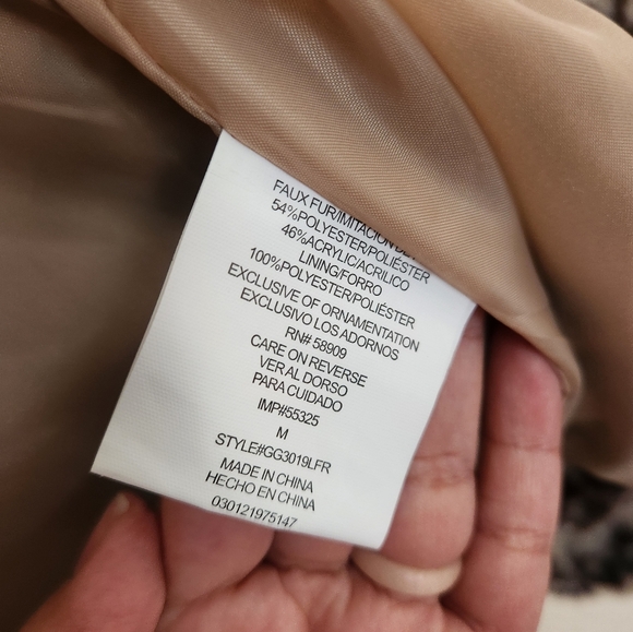 Fur Leopard Jacket - Picture 5 of 9